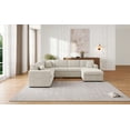 thumbnail image 3 of LiviNest 115.3" U-Shaped Sectional Sofa: Modern Corduroy Fabric with Chaise Lounge & Throw Pillows - Spacious Living Room Furniture for Remote Workers & Home Office Comfort, 3 of 6
