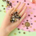 thumbnail image 5 of 300PCS 6Colors Iron Bead Caps Mixed Color 10x4mm 50pcs/color, 5 of 5