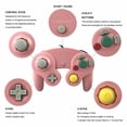 thumbnail image 5 of Wired Gamecube Controllers for Nintendo Wii Game Cube Switch Console 2 pcs, 5 of 5