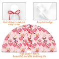 thumbnail image 4 of Yiaed Summer Flamingo Print Christmas Tree Skirt , Tree SkirtsTree Mat for Christmas Winter Holiday Indoor Decorations-48", 4 of 7