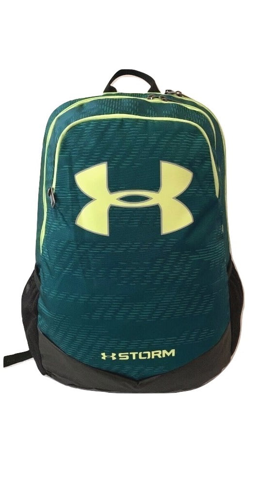 Under Armour Storm School Backpack RN 96510 Teal Lime Green
