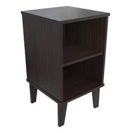 Mainstays Hillside Nightstand with Drawer, top Espresso Finish