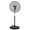 Black, variant on Fanqiebros 20 Inch Industrial Pedestal Fan, 5000 CFM High Velocity Air Circulator, 3-Speed Heavy Duty Metal Fan with Oscillation & Wheels for Warehouse, Garage, Shop – UL Listed
