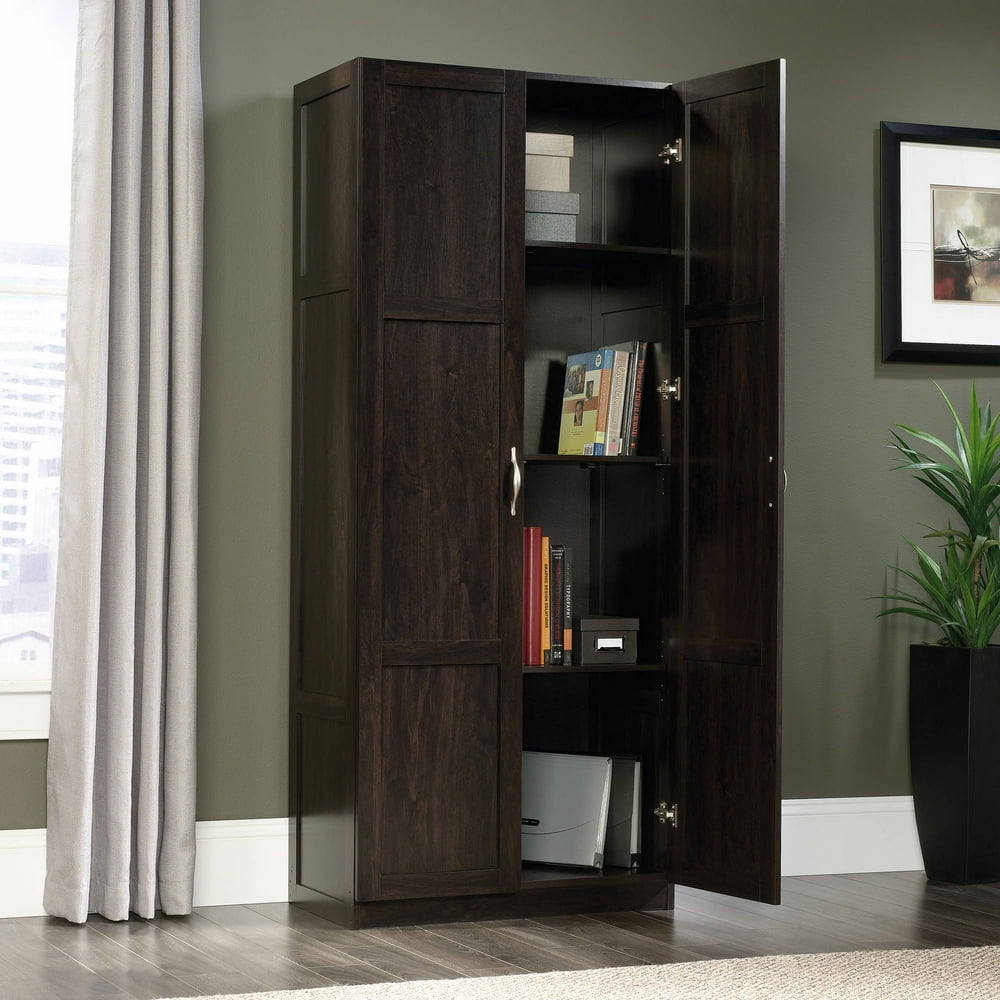 Sauder Storage Cinnamon Cherry Finish