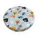thumbnail image 1 of Disketp Elephant Tree Funda Redonda para Taburete, Funda de Cojín para Silla de Bar Suave y Elástica-13 inch, 1 of 7