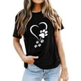 thumbnail image 1 of Ketyyh-chn99 Hauts pour Femmes Vêtements Décontractés Manches Longues T-Shirt Col Rond pour Femmes Noir,L, 1 of 2