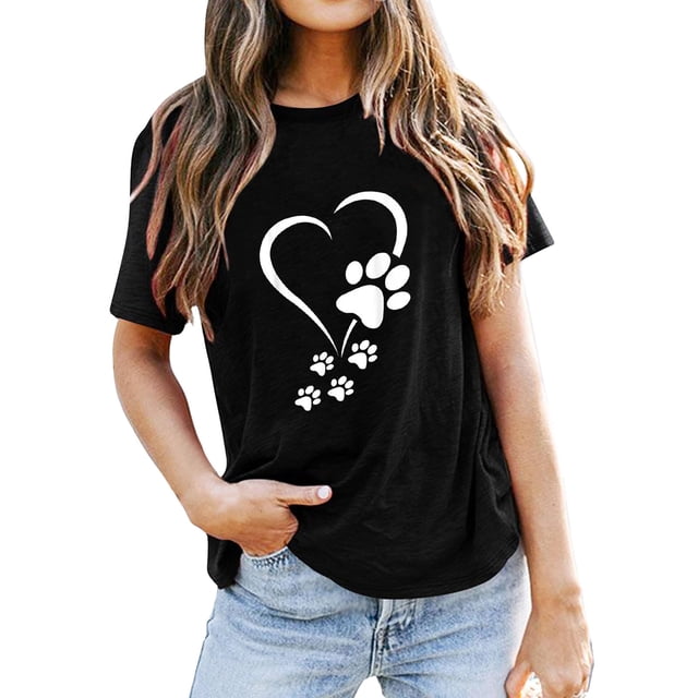 Ketyyh-chn99 Hauts pour Femmes Vêtements Décontractés Manches Longues T-Shirt Col Rond pour Femmes Noir,L