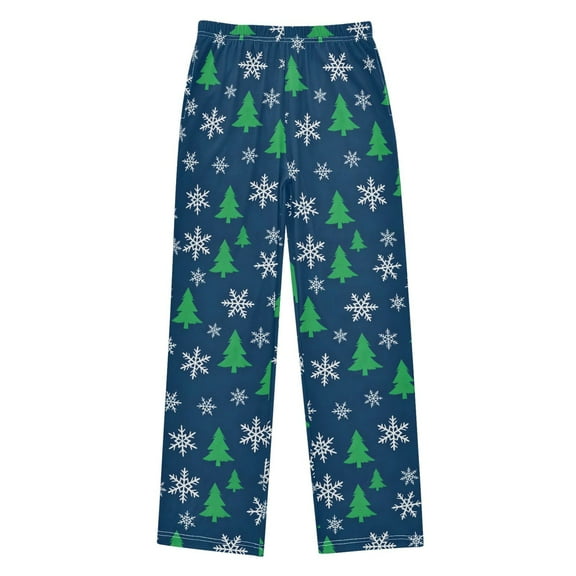 joogoo Christmas Trees Pajama Pants Pj Bottoms Sleepwear Lounge L