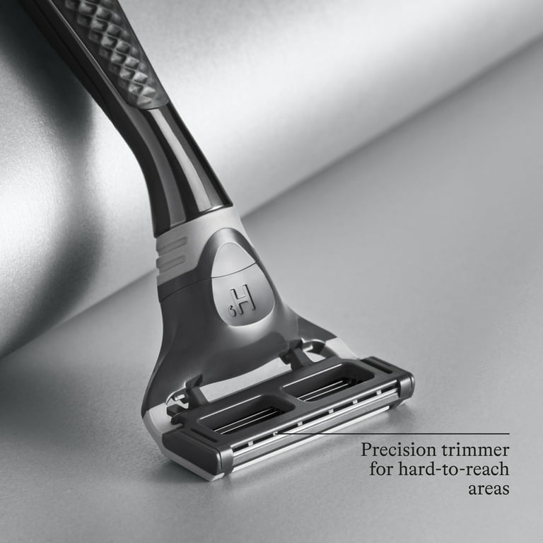 Harry's Holiday Men's Shaving Kit - Black Metal Handle, 2 Razor