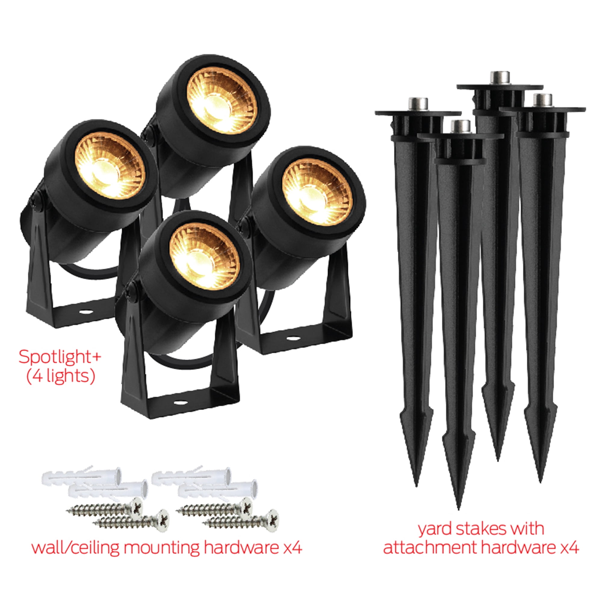 Monster LED 40ft Outdoor or Indoor Bistro Smart Multi-Color Patio String Light
