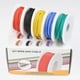 thumbnail image 5 of Cable trenzado de 18 Awg Cable de cobre estañado calibre 18 Kit de cables de conexión eléctrica de silicona flexible Diámetro exterior: 2,3 mm, 5 colores, 16,4 pies/5 m cada uno, bricolaje, 5 of 5
