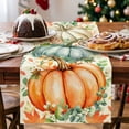 thumbnail image 4 of VQPeo Thanksgiving Table Runner with Pumpkin and Maple Leaf Design for Fall Parties and Family Dinner Decor, 4 of 5