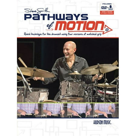 Steve Smith - Pathways of Motion: Hand Technique for the Drumset Using Four Versions of Matched Grip (Best Way To Use Hand Grips)