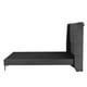 thumbnail image 4 of Base Cama Slim Individual + Cabecera Foss Dicasa Gris Carbón, 4 of 8