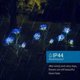 thumbnail image 5 of Solar LED Flower Lights for Outdoor Garden, Patio, Lawn, Balcony - Waterproof IP44 - White (1 Pack), 5 of 5