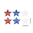 thumbnail image 3 of Nkmbld Patriotic Wooden Star Tabletop Decor 4th of July Wooden Signs Patriotic 250th Anniversary Centerpieces Figurine for Tabletop Fireplace Mantel Decor, 3 of 6