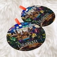 thumbnail image 3 of Lafayette Louisiana Christmas Ornament, Ceramic, Acrylic - Travel Souvenir, Tree Hanging, Memento 2025, Traveler Gift, Collector’s Piece, Holiday Tree Decoration, 3 of 5