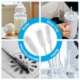 thumbnail image 7 of Bottle Brush Set, EEEkit 8pcs Bottle Cleaning Brush Set with Straw Brush, Long Handle Bottle Cleaner for Narrow Neck Bottles, Water Bottles, Wine and Beer Bottles, Blue, 7 of 7
