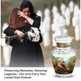 thumbnail image 4 of Cardinal Bird Sacred Keepsake Small Urn - Timeless Miniature Memorial for Adults Funeral Urns For Human Ashes - Memorial Urns 3 Inch, 1 Pc, 4 of 5
