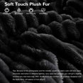 thumbnail image 5 of FFH Plush Chaise Lounge Chair Indoor, Boneless Sleeper Sofa Bed, No Assembly Required, Black, 5 of 6