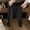 Black, variant on Kids Leggings Solid Stretch Lace Elastic Waist Loose Casual Base Full Length Outer Wear for 6 Months to 4 Years