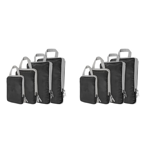 Cubos de Embalaje de CompresióN, 8 Juegos de Cubos de Embalaje Ultraligeros para Maleta de Mano, Embalaje de Viaje para Bolsa Organizadora de Maleta