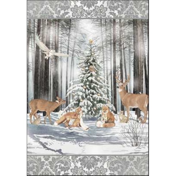 Woodland Gathering - Boxed Christmas Cards - Walmart.com - Walmart.com