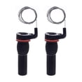 thumbnail image 1 of 2Pcs Bicycle Bike Twist Grip Gear Shifter Handle Set, Mountain Bike Speed Shifter Reverse Rolling Stick Device Set, Bicycle Cycling 18/21 Speed Derailleur, 1 of 4