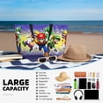 thumbnail image 3 of Lsque Mario Beach Travel Bag - Water-Resistant, Large Capacity Lightweight Tote with 7 Pockets for Women and Men - Perfect for Beach, Pool, Gym, and Travel, 3 of 5