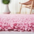 thumbnail image 6 of Safavieh Athens Talia Solid Shag Area Rug, Pink, 4' x 6', 6 of 13