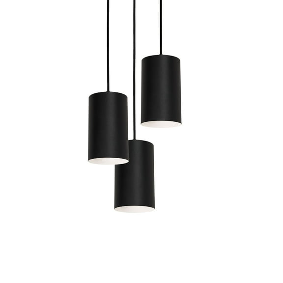 AFX Tyke 3 Light Round Pendant Black N/A N/A