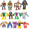 thumbnail image 2 of Playmates Mutant s Action Figure Raphael Donatello Joints Movable Table Ornaments Model Toy Kids Gifts, 2 of 5