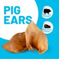 thumbnail image 2 of Sitka Farms Premium Pig Ears for Dogs | Natural Dog Treats (12 count), 2 of 7