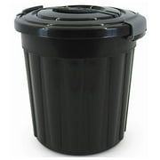 24L Charcoal Maxi Garbage Can, with Lid