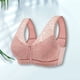 thumbnail image 1 of Conjunto de lencería Sujetador transpirable para mujer, sujetadores de encaje acolchados de soporte alto, ropa interior suave y cómoda para el día a día Kuymtek Rosa T 52 para Mujer, 1 of 5