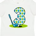 thumbnail image 4 of Inktastic Argyle Golf 3rd Birthday Boys Toddler T-Shirt, 4 of 5