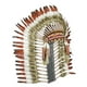 thumbnail image 4 of Tocados Indios Accesorio Plumas Artificiales Headdress Sombrero Tela Disfraz Inspirado Nativo Americano Función Fotografía Adultos Adecuado para Fiesta Temática Carnavales Escenario Regalo, 4 of 8