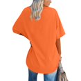 thumbnail image 3 of Joower Tops for Women Trendy Plus Size Summer Outfits Summer Tops for Teens Womens Clothing Women T Shirts Tunic Tshirt for Women Women Graphic T Shirt, 3 of 4