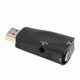 thumbnail image 2 of HD 1080P HDMI Female to VGA Female Converter Adapter with 3.5mm o Output Cable Black, 2 of 2