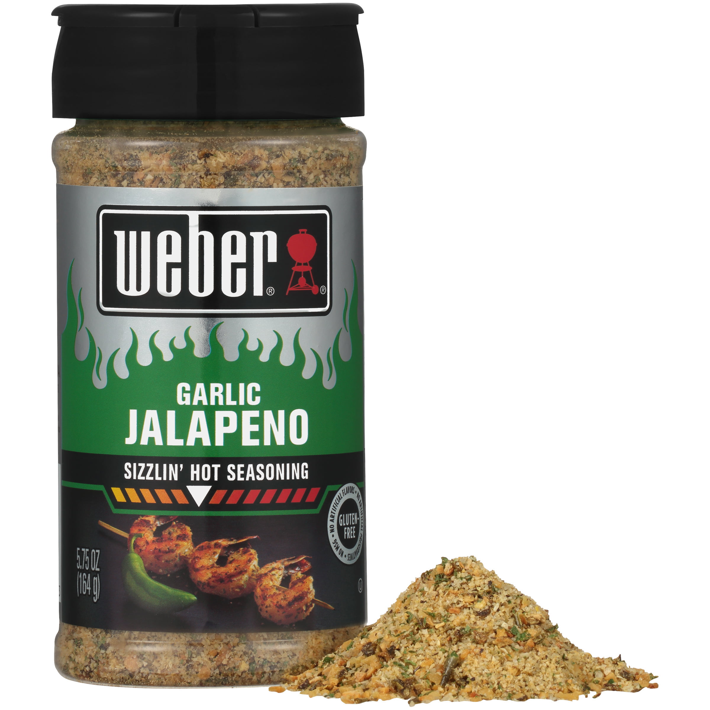 Weber Garlic Jalapeno Seasoning 8oz (Sizzling Hot)