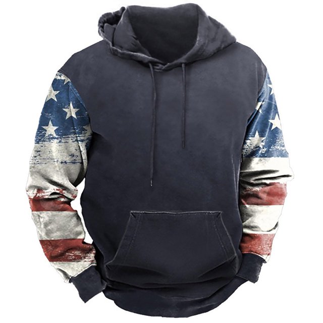 Sudadera con capucha para hombre, estilo casual, con estampado de la antigua Grecia, para deportes, blusa de poliéster.