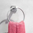 thumbnail image 2 of Self Adhesive Towel Holder,stainless Steel Bathroom Towel Ring 7.08 In, 2 of 4