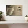thumbnail image 2 of Elephant Stock Have Faith Buddha Quote Wall Art - Horizontal Canvas Wall Art - Living Room Wall Decor - Wellness Canvas - Beige And Brown Decor - 12" x 8", 2 of 8