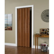 Homestyle Plaza Vinyl Folding Door fits 36"wide x 80"high Pecan