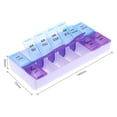 thumbnail image 4 of 5 uds caja de almacenamiento de dulces compartimentos grandes 14 rejillas 7 días para aceite de pescado/suplementos Sywqhk Cuidado Belleza, 4 of 8
