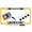 Gold - Style 1, variant on [Officially Licensed Product] - U.S. Navy Retired with Eagle, Anchor Logo - Domed Custom-Made Personalized Narrow (Thin) Top 4 Hole Metal Car License Plate Frame with Free caps - Chrome (Qty:1 Frame)