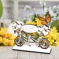 thumbnail image 4 of Ganfancp Billetera de Boda Bendición de Bicicleta para Recién Casados Adornos Artesanales de Madera Aptos para Regalar y Bodas Ofertas de La Semana 1X Pinza para Billetes de Boda, 4 of 7