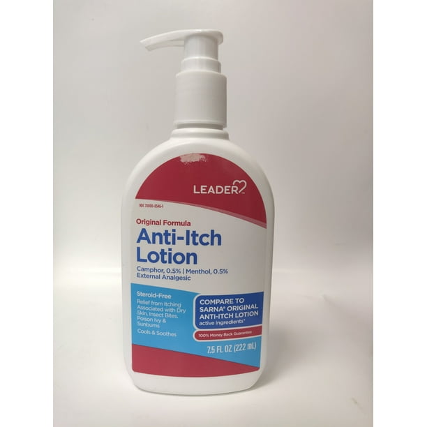 Leader Original Formula AntiItch Lotion Camphor 0.5, Menthol 0.5