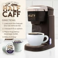 thumbnail image 3 of World's Best Half Caff Espresso Roast Coffee Pods, Compatible w/ K-Cup Brewers, 100ct, 3 of 6