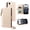 Beige, variant on Dteck Crossbody Wallet Phone Case for iPhone 17e / iPhone 16e, Bling Diamond PU Leather Credit Card Slots Folio Flip Stand Cover with Wrist/Shoulder Strap,Black